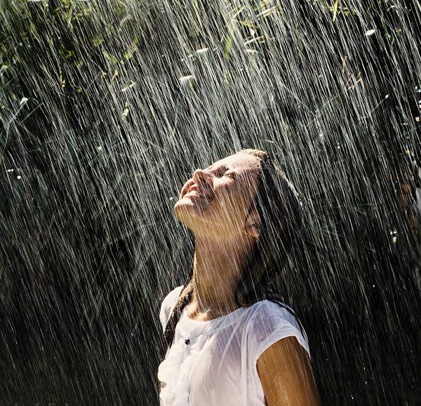 Douche énergétique - pluie